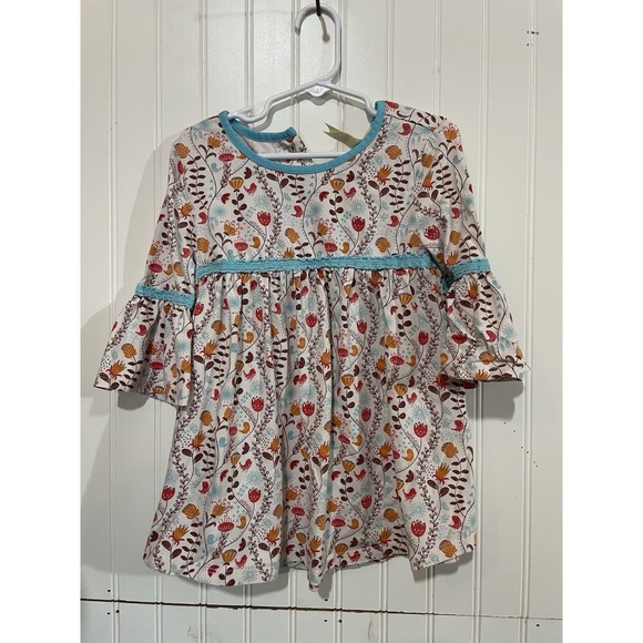 Matilda Jane Morning Sun Tunic Peasant Top Bell Sleeve Once Upon A Time 8 M92 - Picture 1 of 4